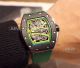 Richard Mille Limited Edition Replica Watches - RM61-01 Green Rubber Band (7)_th.jpg